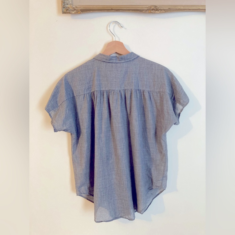 Cheap Monday Button Down Shirt Women’s Size Extra Small 100% Cotton - Picture 2 of 5